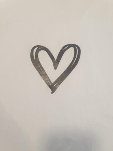Remeras Importadas Corazon Blanco - Miniatura 2