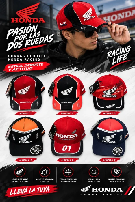 Gorra Moto"honda"