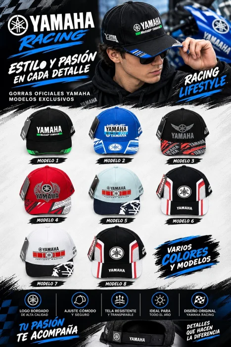 Gorra Moto "yamaha"