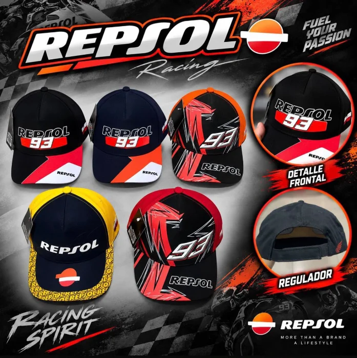 Gorra Moto "repsol"