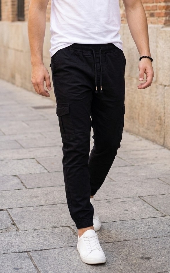Jogging Cargo Gabardina Unisex - Imagen 2