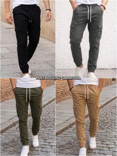 Jogging Cargo Gabardina Unisex