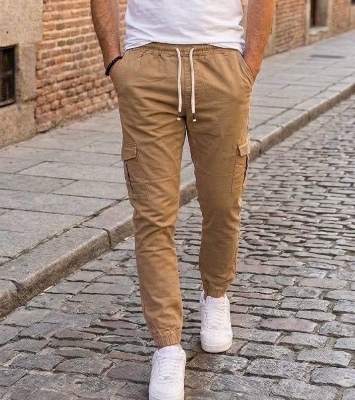 Jogging Cargo Gabardina Unisex - Imagen 2