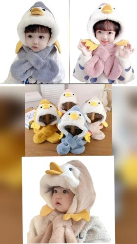 Gorro Bufanda de Bebe 2 en 1 Importado