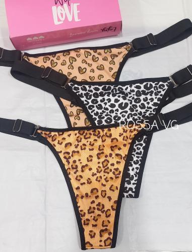 Pack X3 Colaless Regulable Animal Print
