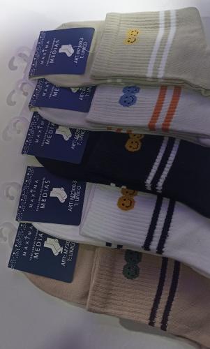 Tenis de Hombre Algodón Rayado con Estampa Ultra Soft Máxima
