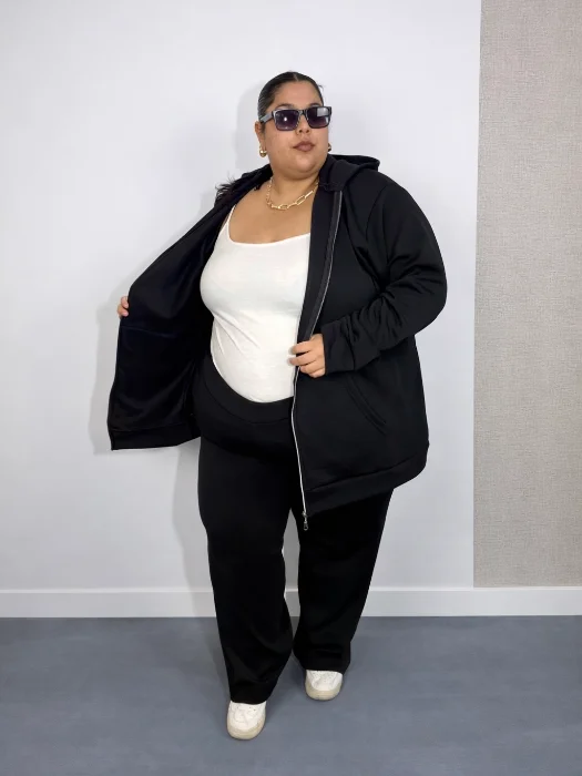 Campera Frisa Capucha