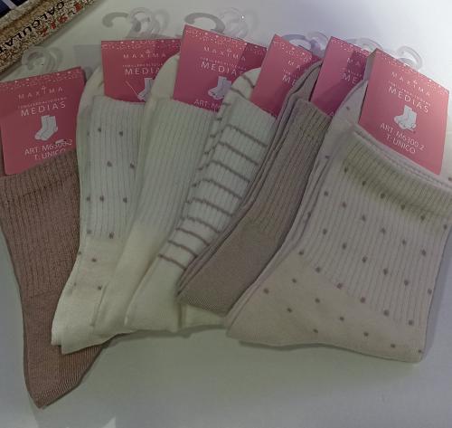 Tenis de Dama Algodón Estampado C/lisos Ultra Soft Maxima