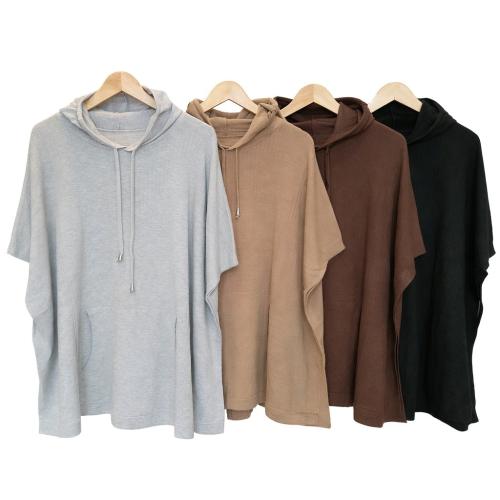 Poncho de Bremer con Capucha y Bolsillos - Miniatura 2