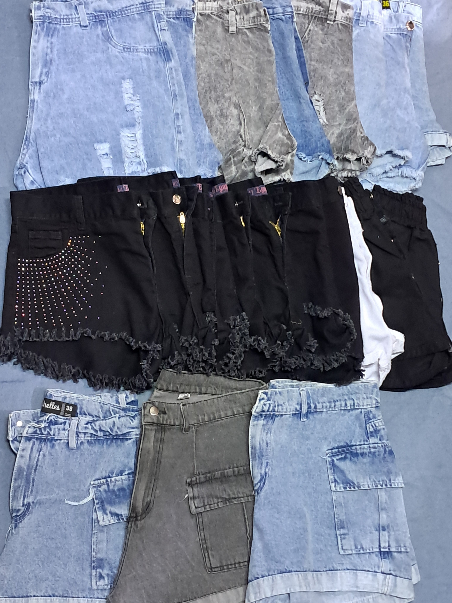 Shorts Jeans Rigido - Imagen 2