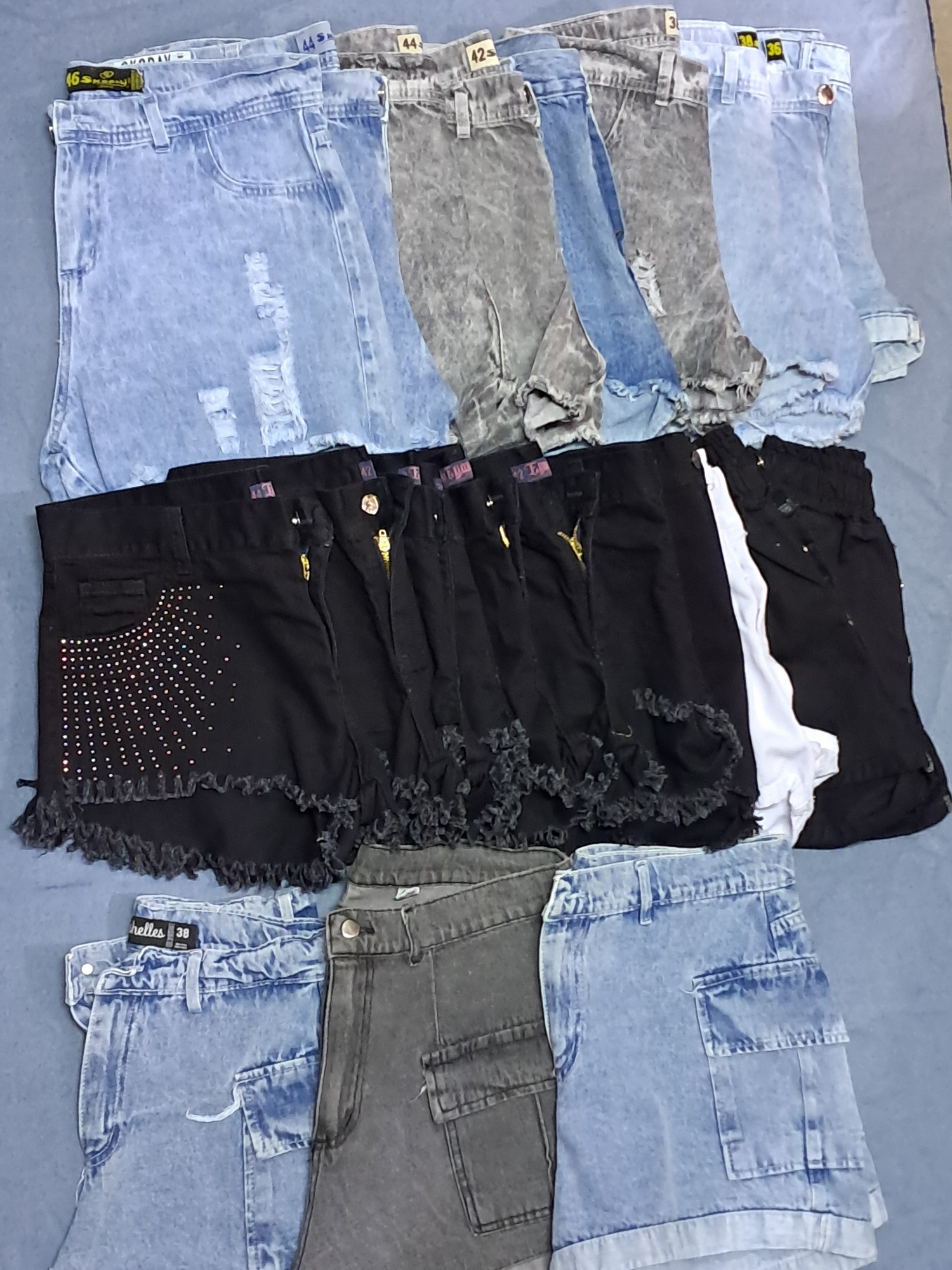 Shorts Jeans Rigido - Imagen 3