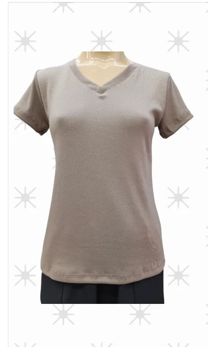 Remeras Escote V