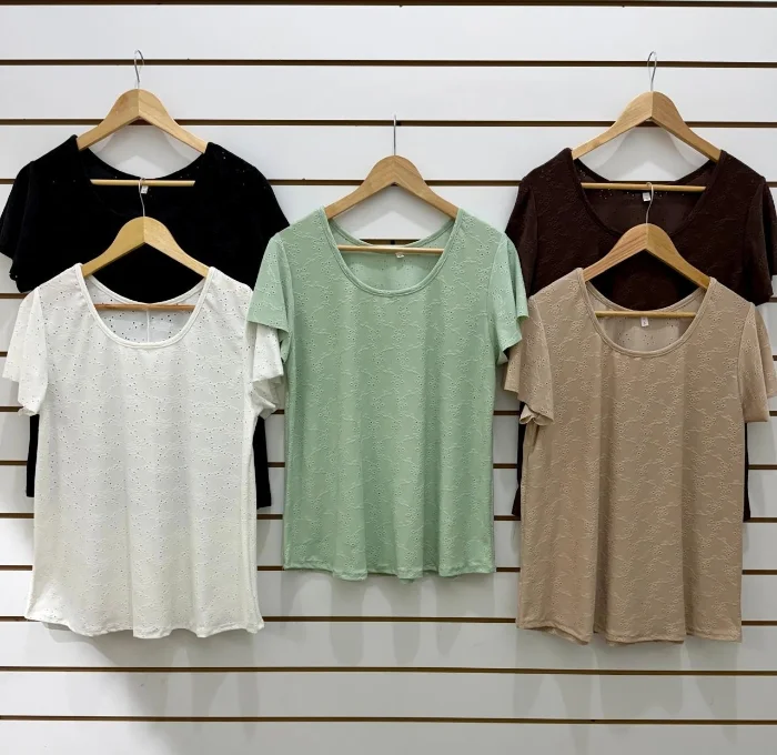 Remeras de Broderie en Talles Especiales