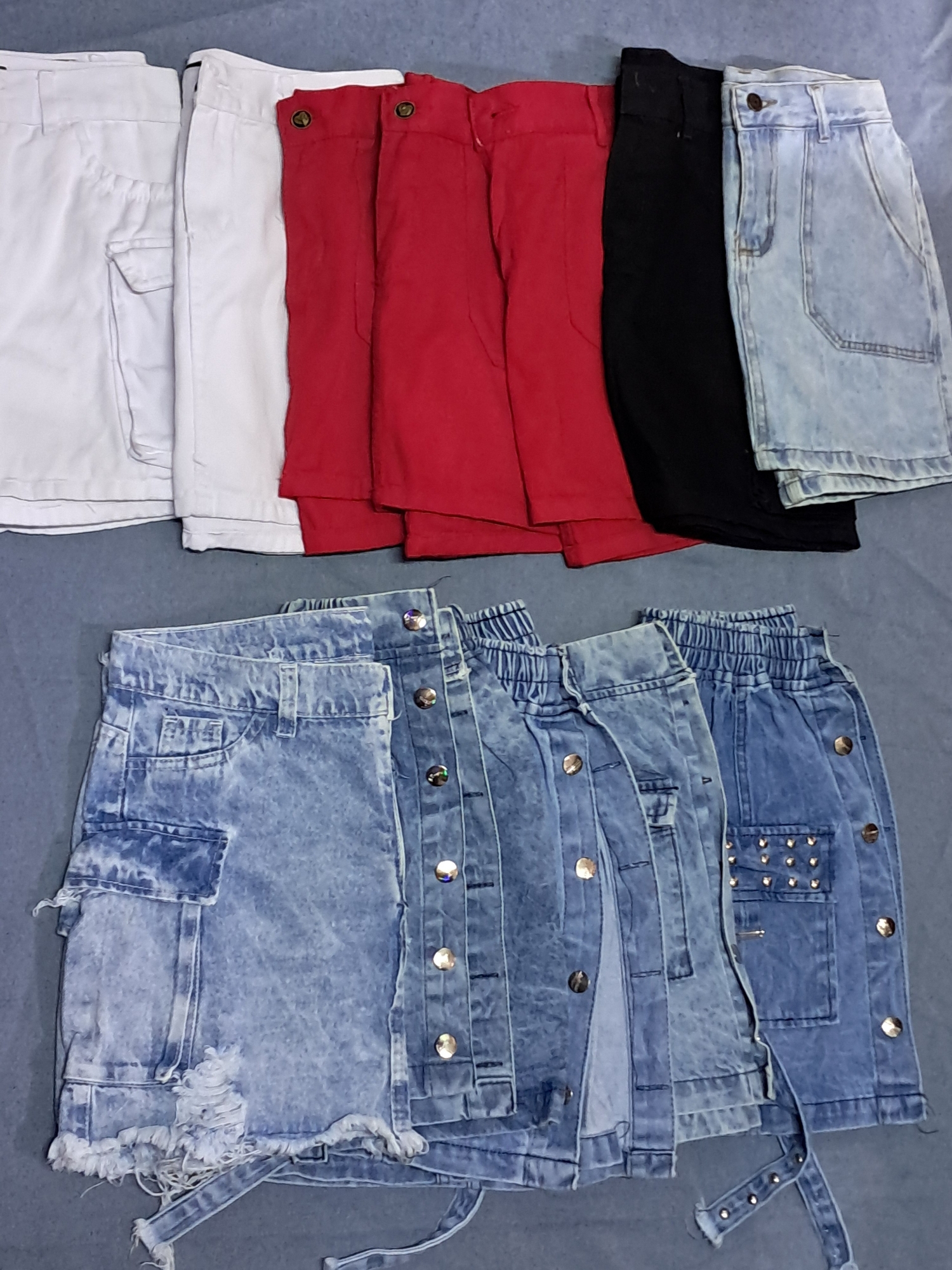 Polleras de Jeans Rígido - Imagen 2