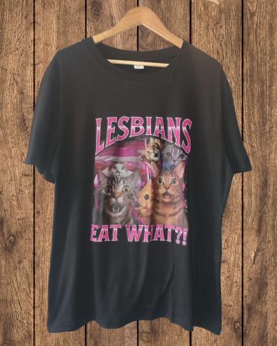 Remeras Importadas Lesbians Eat What?