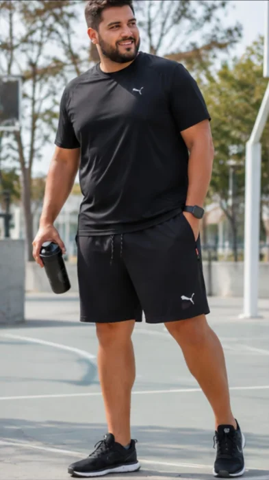 Shorts Deportivos Talles Especiales ( N  )