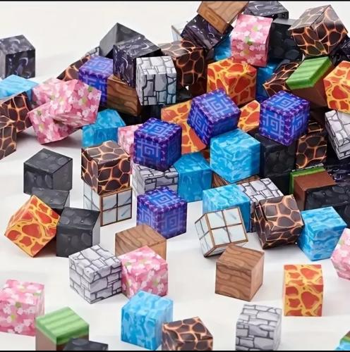 Juegos Bloques Magnéticos, Imantados  de 48, Didácticos - Miniatura 4
