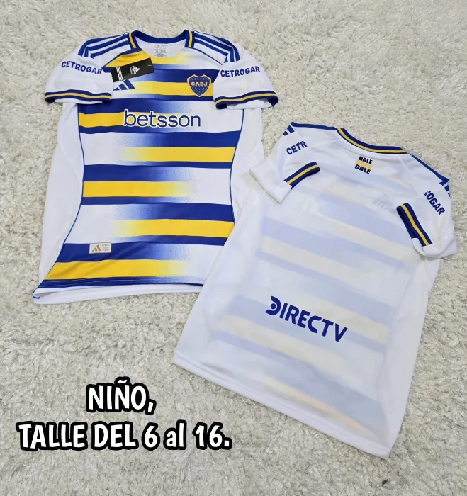 Camiseta Boca Juniors Tercera Equipación, Niño.