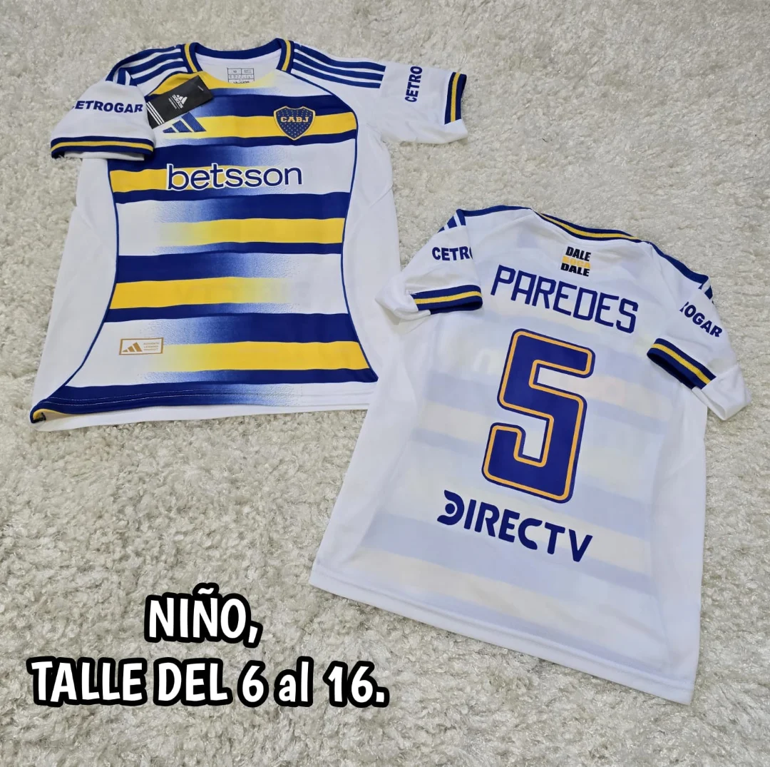 Camiseta Boca Juniors Tercera Equipación, Niño. - Imagen 2