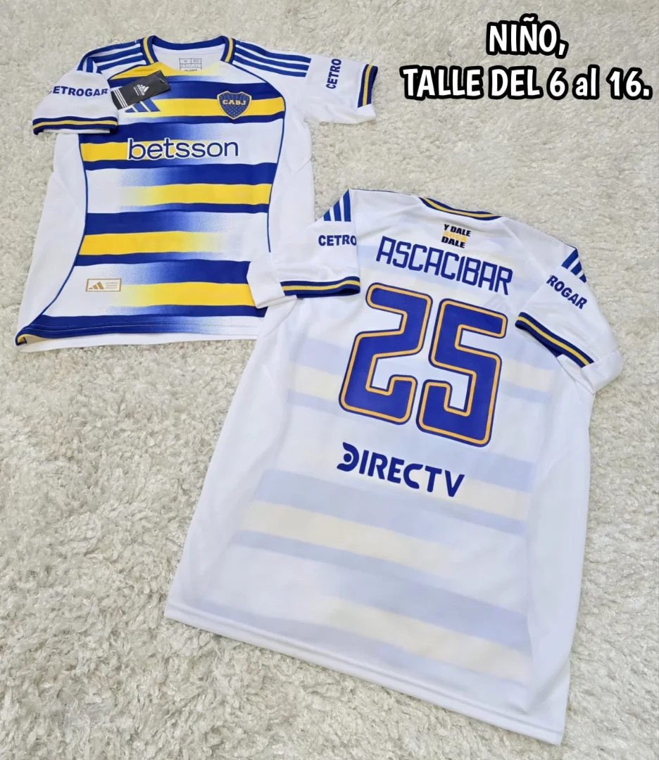 Camiseta Boca Juniors Tercera Equipación, Niño. - Imagen 3