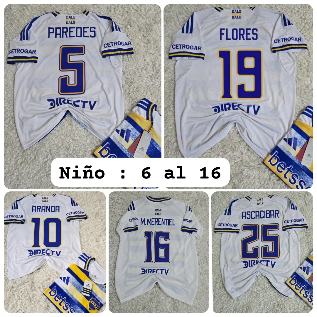 Camiseta Boca Juniors Tercera Equipación, Niño. - Imagen 5