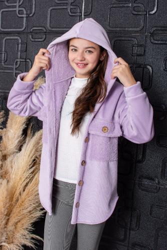 Campera Roma Tipo Camisaco Corderoy C/piel - Miniatura 2