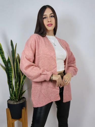 Saco Liso Frizado