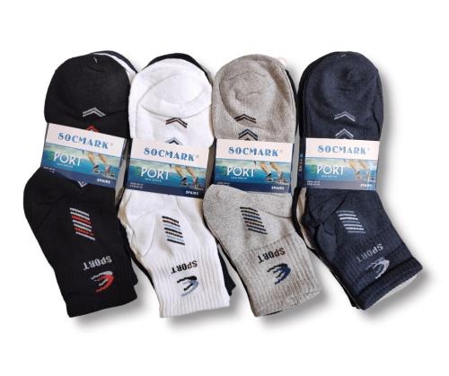 3/4 Socmark Hombre Algodón Tenis Medias