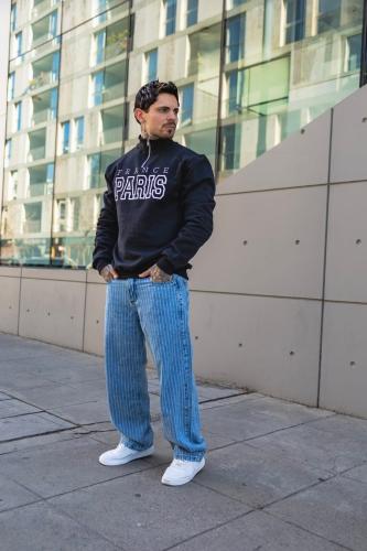 Jean Baggy Rayado Premium