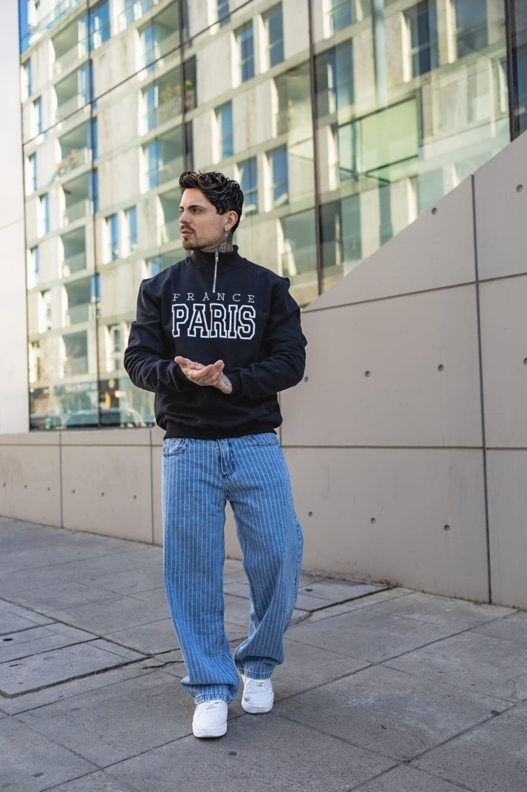 Jean Baggy Rayado Premium - Imagen 3