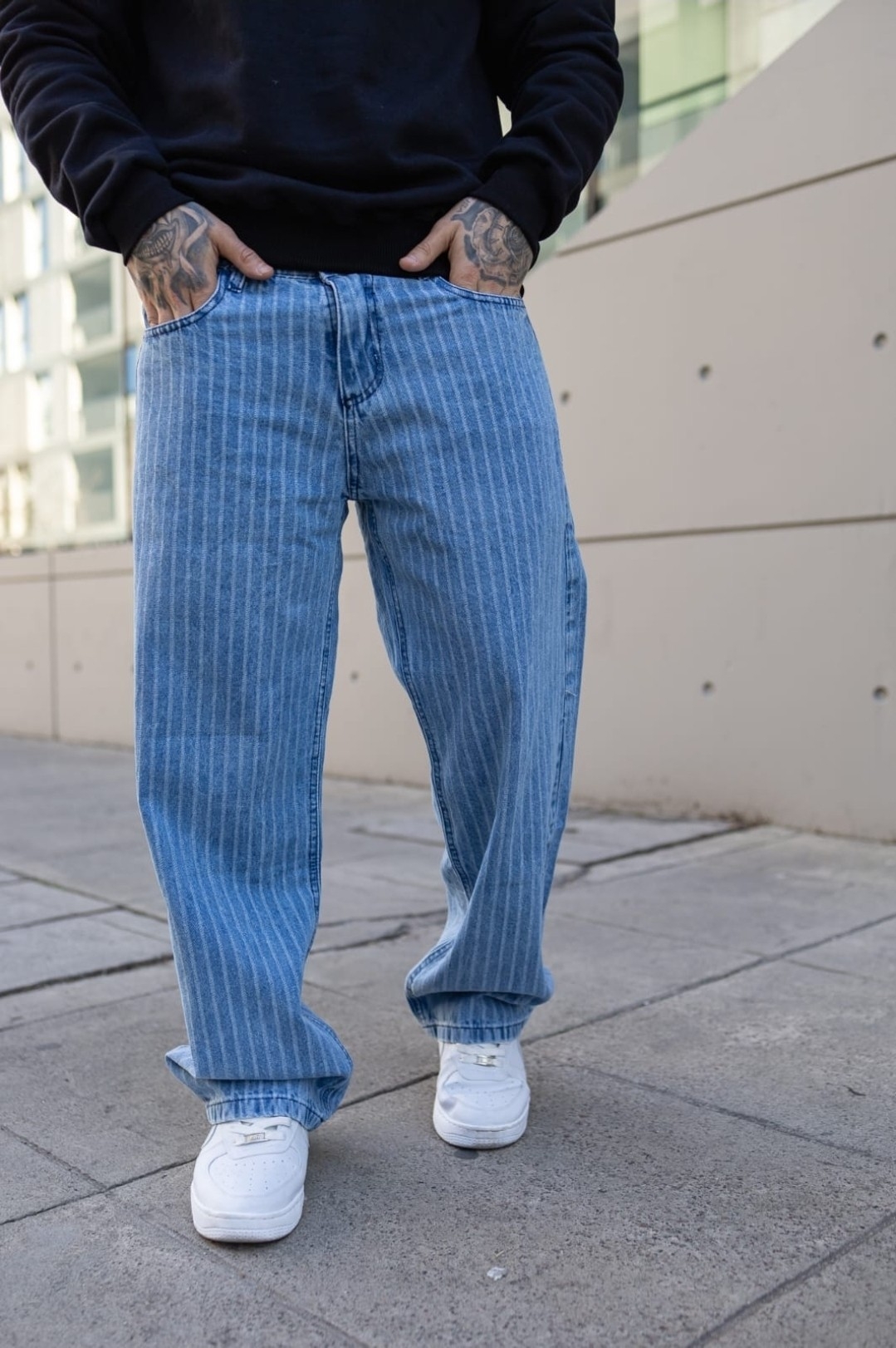 Jean Baggy Rayado Premium - Imagen 5