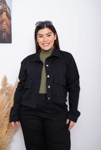 Campera Jeans Cargo - Miniatura 2