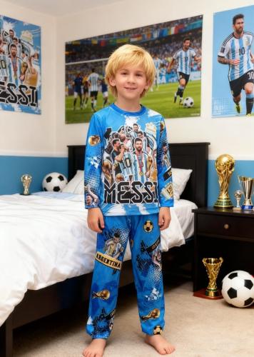 Pijamas Animadas Niño Manga Larga