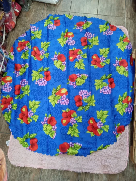 Mantel Redondo Tropical