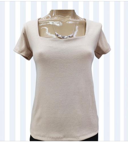 Remeras de Dama Cuello Espejo