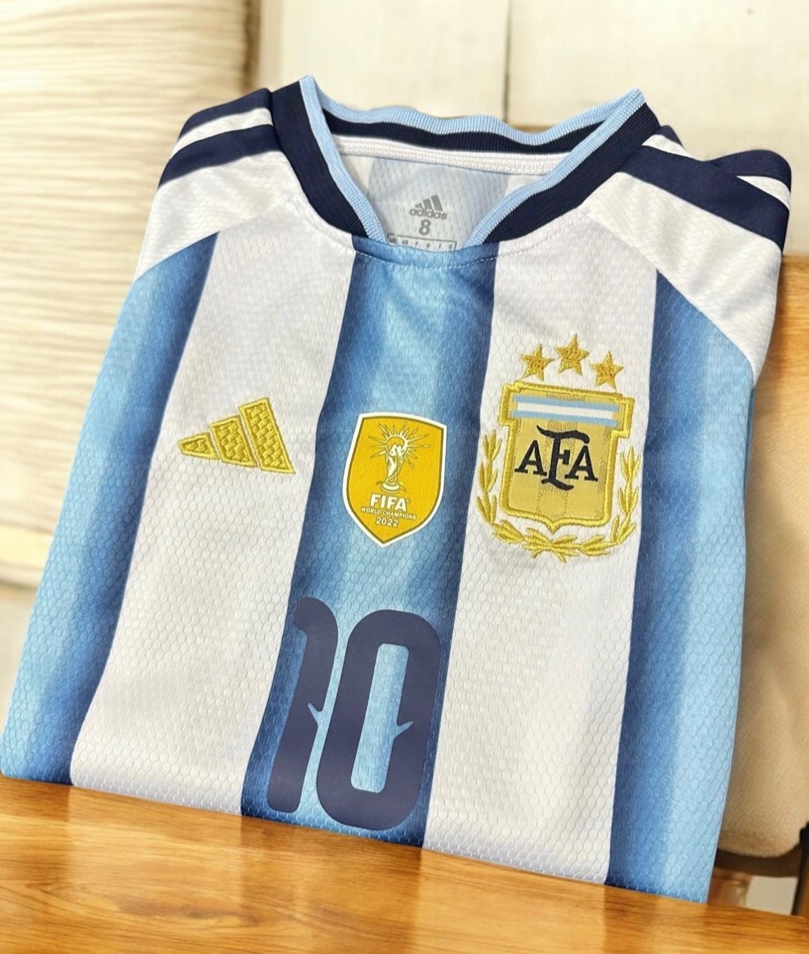 Camiseta Argentina Adulto y Chico - Imagen 4