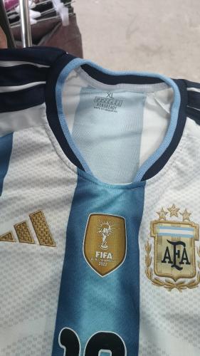 Camiseta de Argentina Niños Bordados !!!! - Miniatura 3