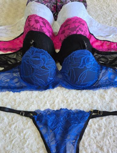 Conjunto de Puntilla C/aro Less Regulables Puk C/cajitas de Regalo