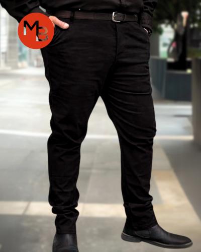 Pantalon Corte Chino Gabardina Talle Especial