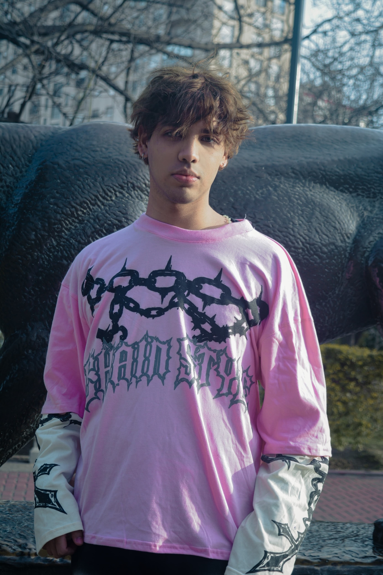 Camisetas Doble Manga Algodón Peinado - Imagen 5