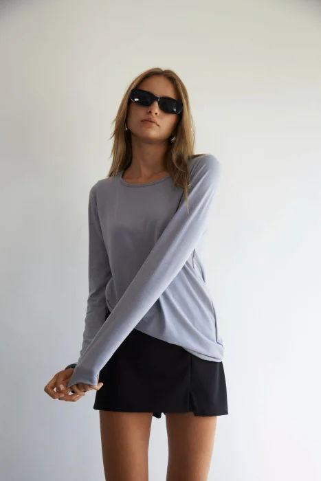 Remera Basica Manga Larga