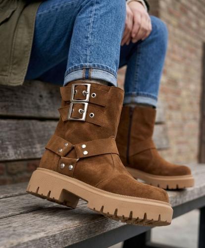 Bota 340 Gamuza con Hebillas y Estribos - Miniatura 2