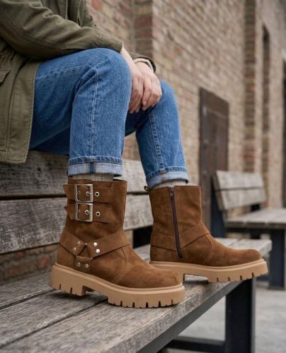 Bota 340 Gamuza con Hebillas y Estribos - Miniatura 4