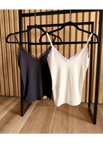 Musculosa con Encaje Tower