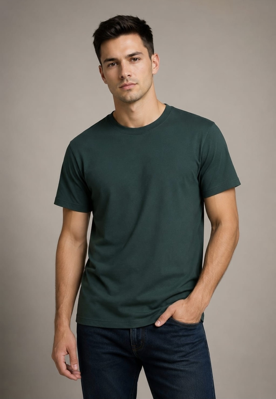 Remeras Lisa Algodón Adulto - Imagen 5