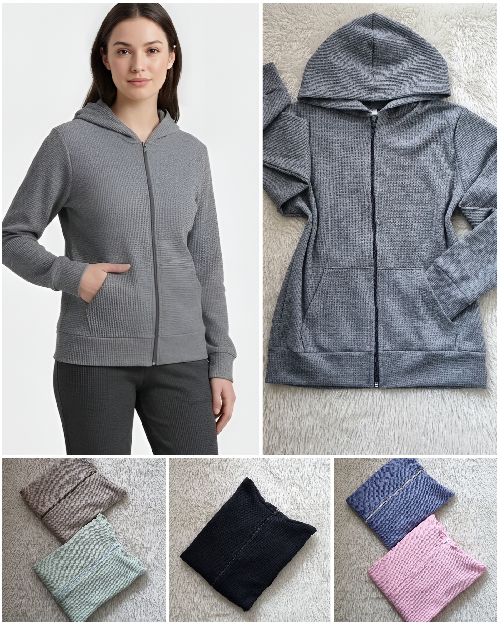 Campera de Waffle - Imagen 2