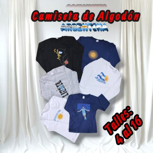 Camiseta de Algodón Común