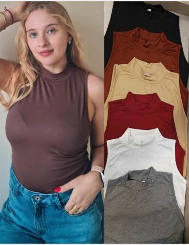Musculosa Media Polera
