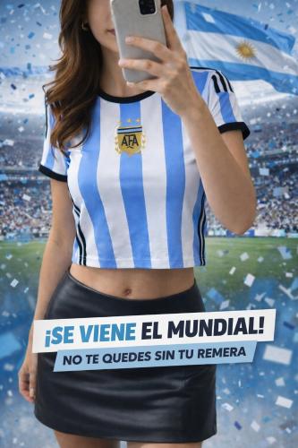 Camiseta de Argentina Leonella - Miniatura 2