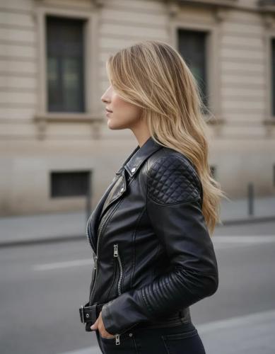 Campera Ecocuero Mujer Talles Grandes - Miniatura 2